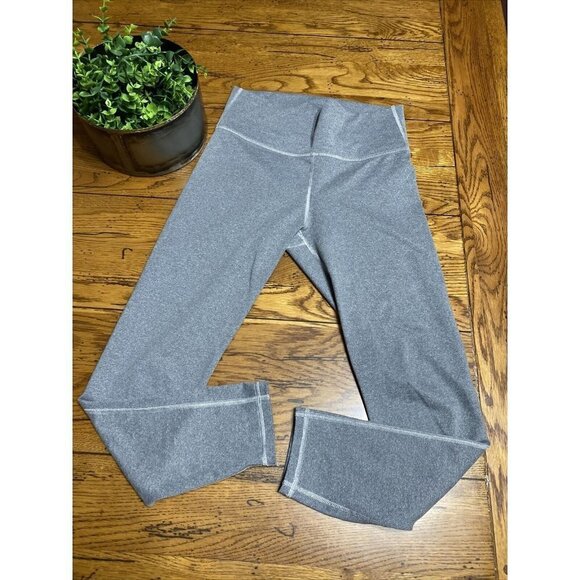 FABLETICS define high waisted crop leggings high rise gray SZ small - Picture 4 of 10